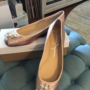 Jessica Simpson Blush Pink Flats